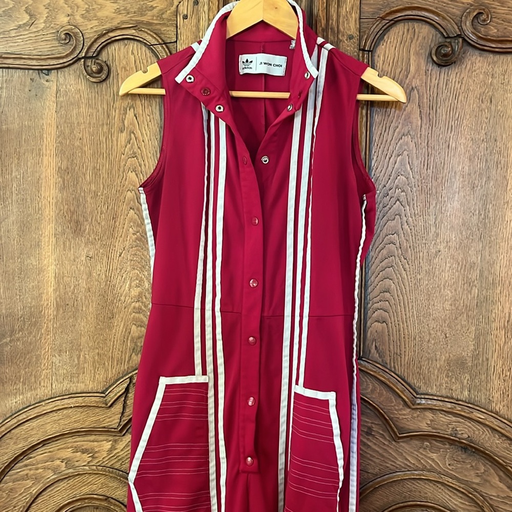 adidas Originals Red Jumpsuit - Picture 15 of 16